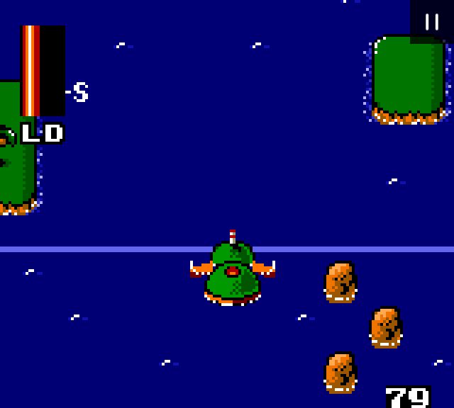 Hyokkori Hyoutanjima - Game Gear game screenshot (1992) by Sega